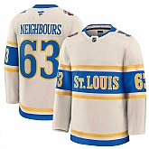 Men's St. Louis Blues #63 Jake Neighbours Cream 2024-25 Winter Classic Stitched Hockey Jersey Dzhi,baseball caps,new era cap wholesale,wholesale hats